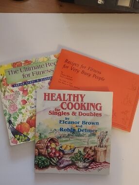 Healthy Cooking Cookbooks Set Of 3 From The Oaks Spa Ojai by Eleanor Brown